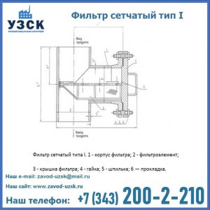 Фильтр сетчатый ФС по Т-ММ-11-2003 в Пензе