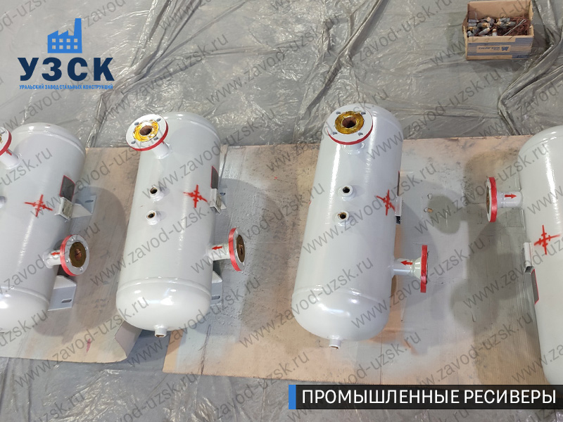 фотография емкостных ресиверов газа Пенза