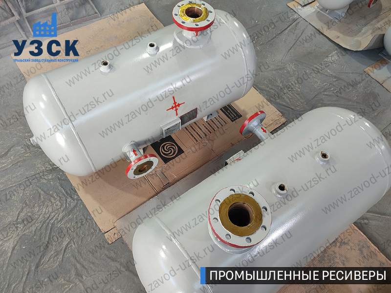 фотография промышленных ресиверовдля газа Пенза